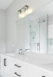 Thayer 2 Light 16" Vanity in Chrome in a room setting