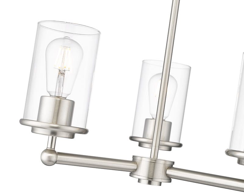 Thayer 3 Light 19" Chandelier in Brushed Nickel