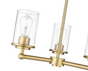 Thayer 3 Light 19" Chandelier in Luxe Gold