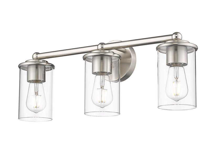 Thayer 3 Light 22.5" Vanity in Brushed Nickel