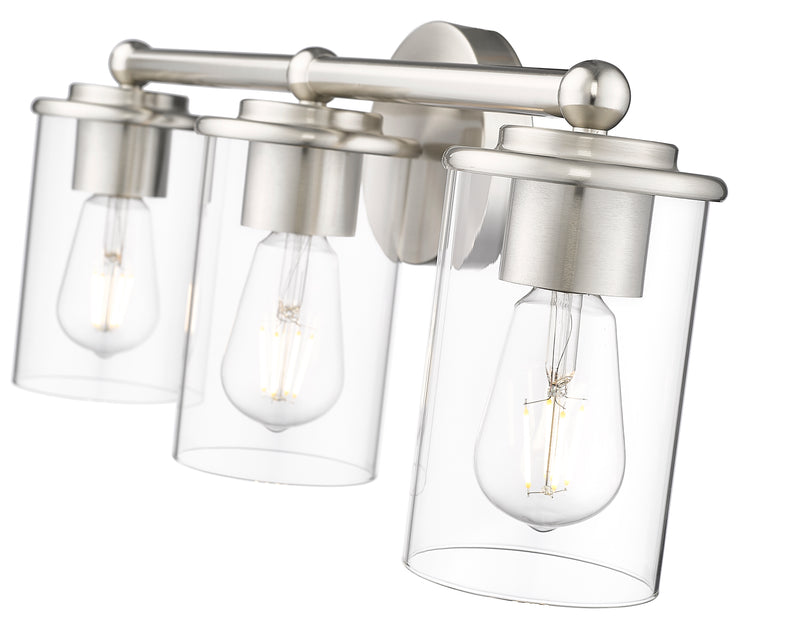 Thayer 3 Light 22.5" Vanity in Brushed Nickel
