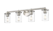 Thayer 4 Light 30.75" Vanity in Brushed Nickel