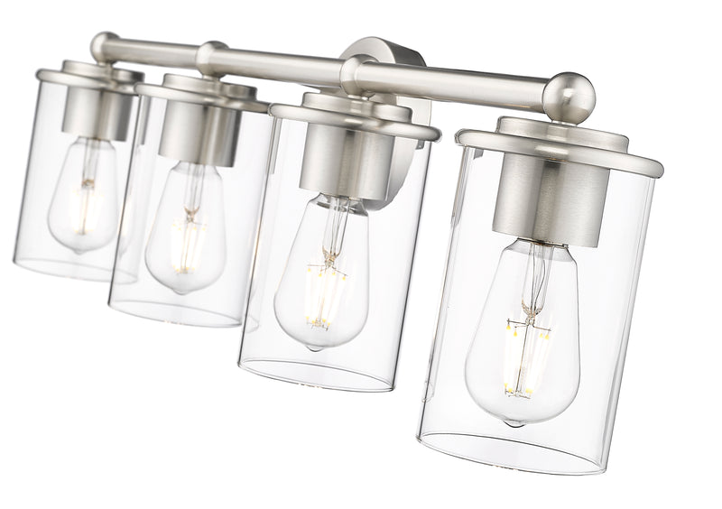 Thayer 4 Light 30.75" Vanity in Brushed Nickel