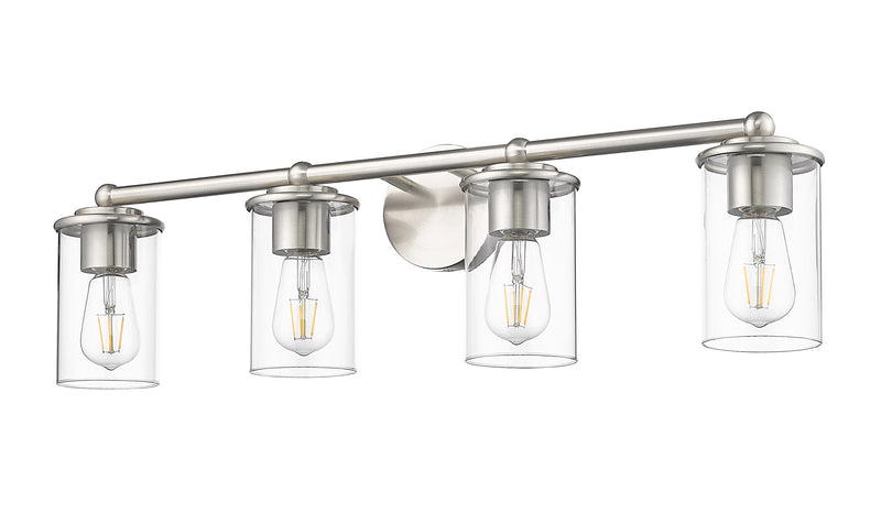 Thayer 4 Light 30.75" Vanity in Brushed Nickel