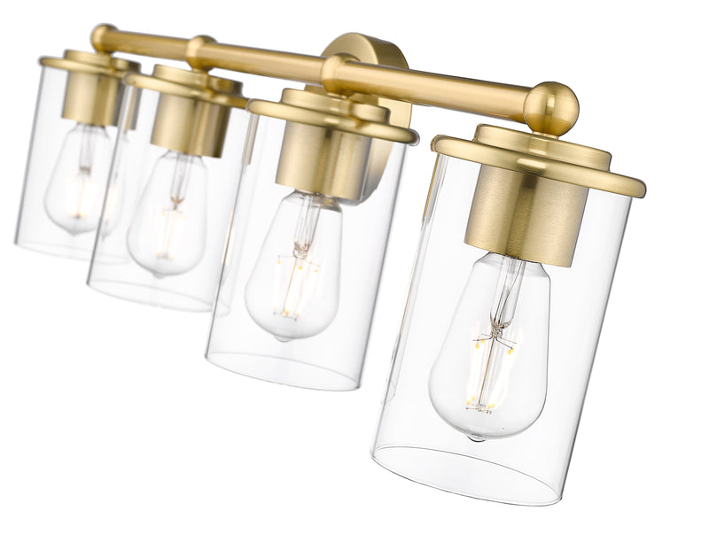 Thayer 4 Light 30.75" Vanity in Luxe Gold