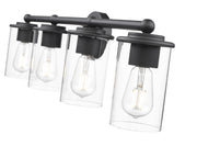 Thayer 4 Light 30.75" Vanity in Matte Black