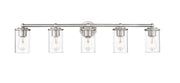 Thayer 5 Light 39" Vanity in Brushed Nickel