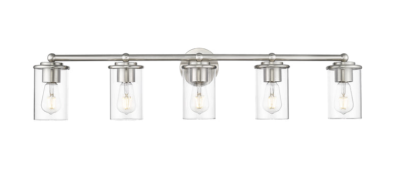 Thayer 5 Light 39" Vanity in Brushed Nickel