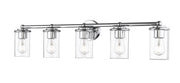 Thayer 5 Light 39" Vanity in Chrome