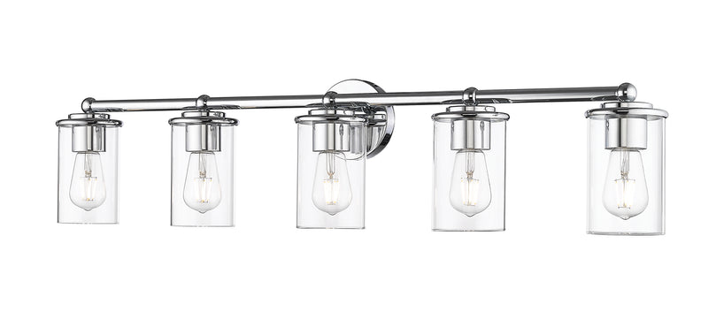 Thayer 5 Light 39" Vanity in Chrome