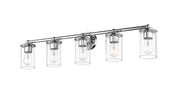 Thayer 5 Light 39" Vanity in Chrome