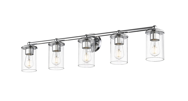 Thayer 5 Light 39" Vanity in Chrome