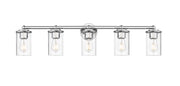 Thayer 5 Light 39" Vanity in Chrome