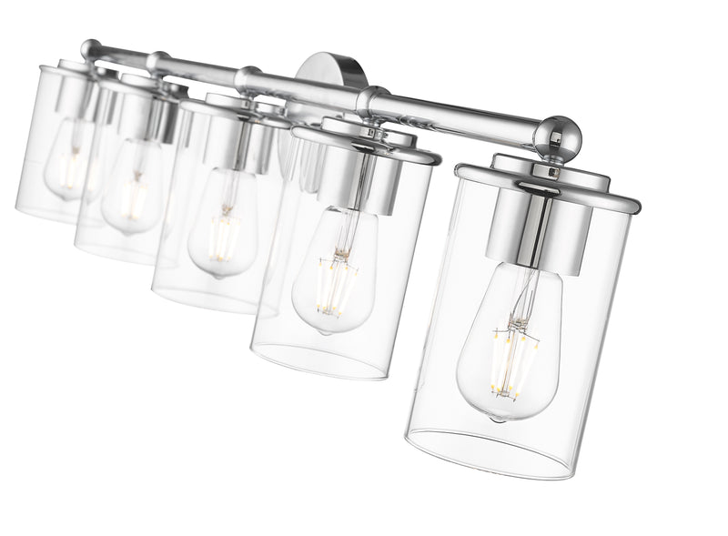 Thayer 5 Light 39" Vanity in Chrome