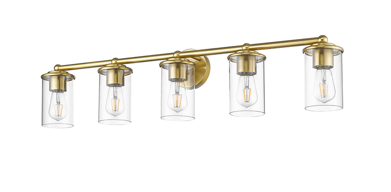 Thayer 5 Light 39" Vanity in Luxe Gold