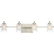 Kolt 29" 4-Light Bath Vanity Light in Brushed Nickel