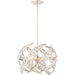 Crescent 4-Light Pendant in Polished Nickel - Lamps Expo