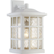 Stonington Extra Large Outdoor Wall Lantern in Matte White