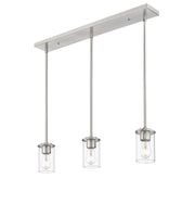 Thayer 3 Light 4.75" Pendant, Brushed Nickel in Brushed Nickel