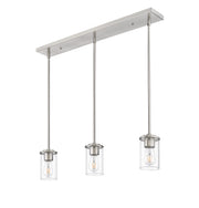 Thayer 3 Light 4.75" Pendant, Brushed Nickel in Brushed Nickel