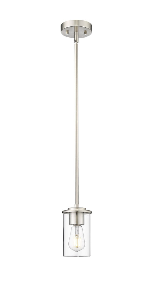 Thayer 1 Light 4.75" Pendant, Brushed Nickel in Brushed Nickel