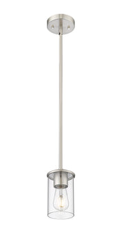 Thayer 1 Light 4.75" Pendant, Brushed Nickel in Brushed Nickel