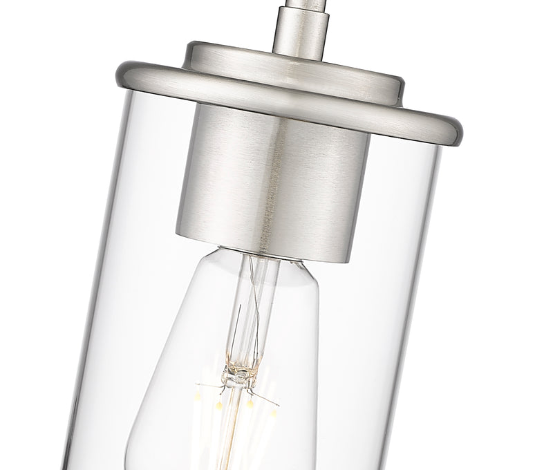 Thayer 1 Light 4.75" Pendant, Brushed Nickel in Brushed Nickel