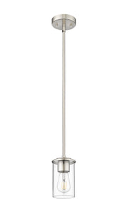 Thayer 1 Light 4.75" Pendant, Brushed Nickel in Brushed Nickel