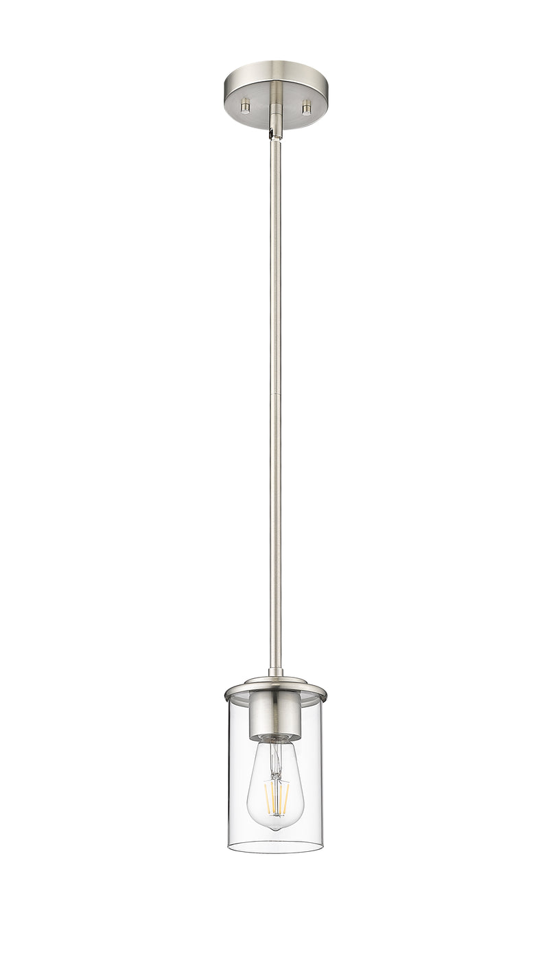 Thayer 1 Light 4.75" Pendant, Brushed Nickel in Brushed Nickel