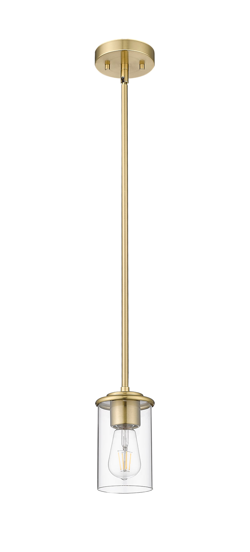 Thayer 1 Light 4.75" Pendant, Luxe Gold in Luxe Gold