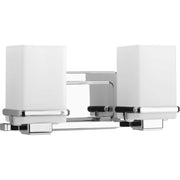 Metric 2-Light Bath Vanity Light in Polished Chrome