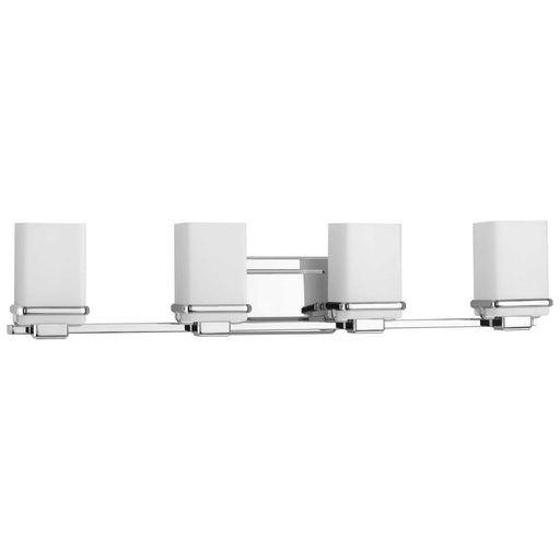 Metric Four Light Bath in Polished Chrome