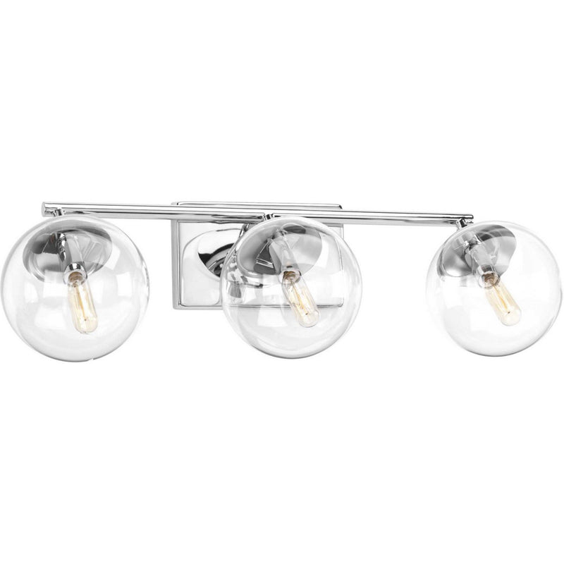 Mod 3-Light Bath Vanity Light in Polished Chrome