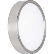 Portal LED 13" Flush Mount in Brushed Nickel