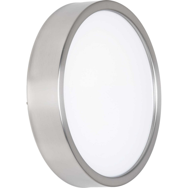 Portal LED 13" Flush Mount in Brushed Nickel