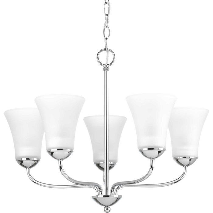 Classic 5-Light Chandelier in Polished Chrome