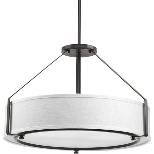 Ratio 4-Light Pendant in Antique Bronze