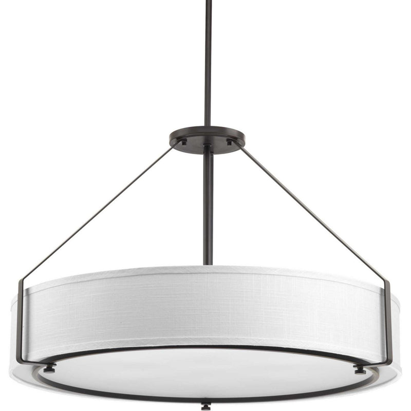 Ratio 6-Light Pendant in Antique Bronze