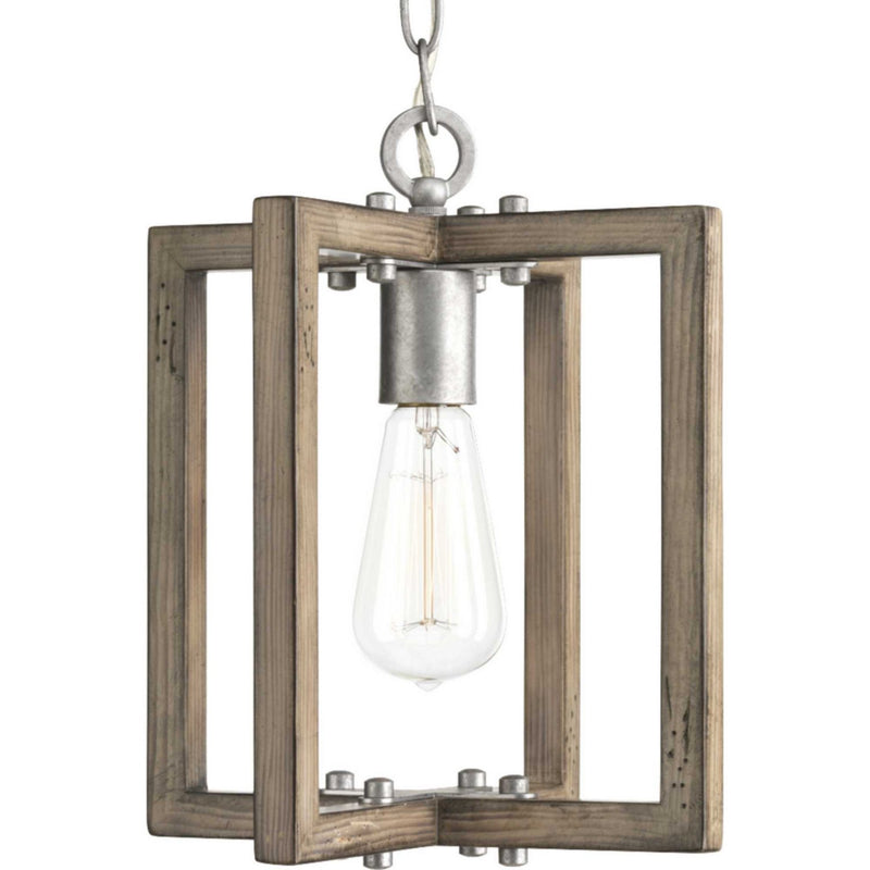 Turnbury Mini Pendant in Galvanized