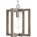 Turnbury One Light Mini Pendant in Galvanized Finish