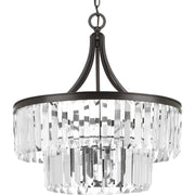 Glimmer 5-Light Pendant in Antique Bronze