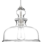 Staunton 12" Pendant in Brushed Nickel