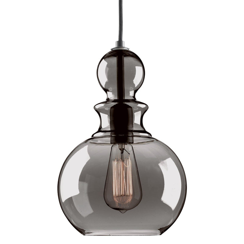 Staunton 8.5" Mini Pendant in Graphite
