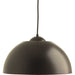 Dome Led LED Pendant in Antique Bronze