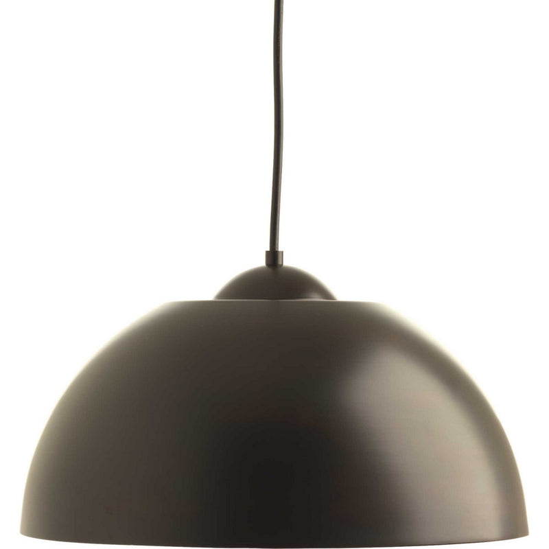 Dome LED Pendant in Antique Bronze