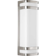 Valera LED 2-Light Outdoor Wall Sconce in Brushed Nickel