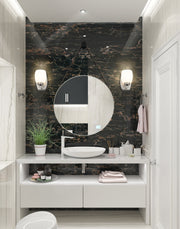 Kendrick 1 Light 4.75" Wall Sconce in Brushed Nickel in a room setting