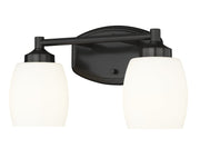 Kendrick 2 Light 14.5" Vanity in Matte Black