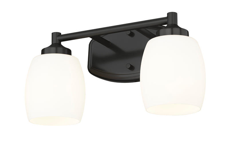 Kendrick 2 Light 14.5" Vanity in Matte Black