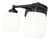 Kendrick 2 Light 14.5" Vanity in Matte Black